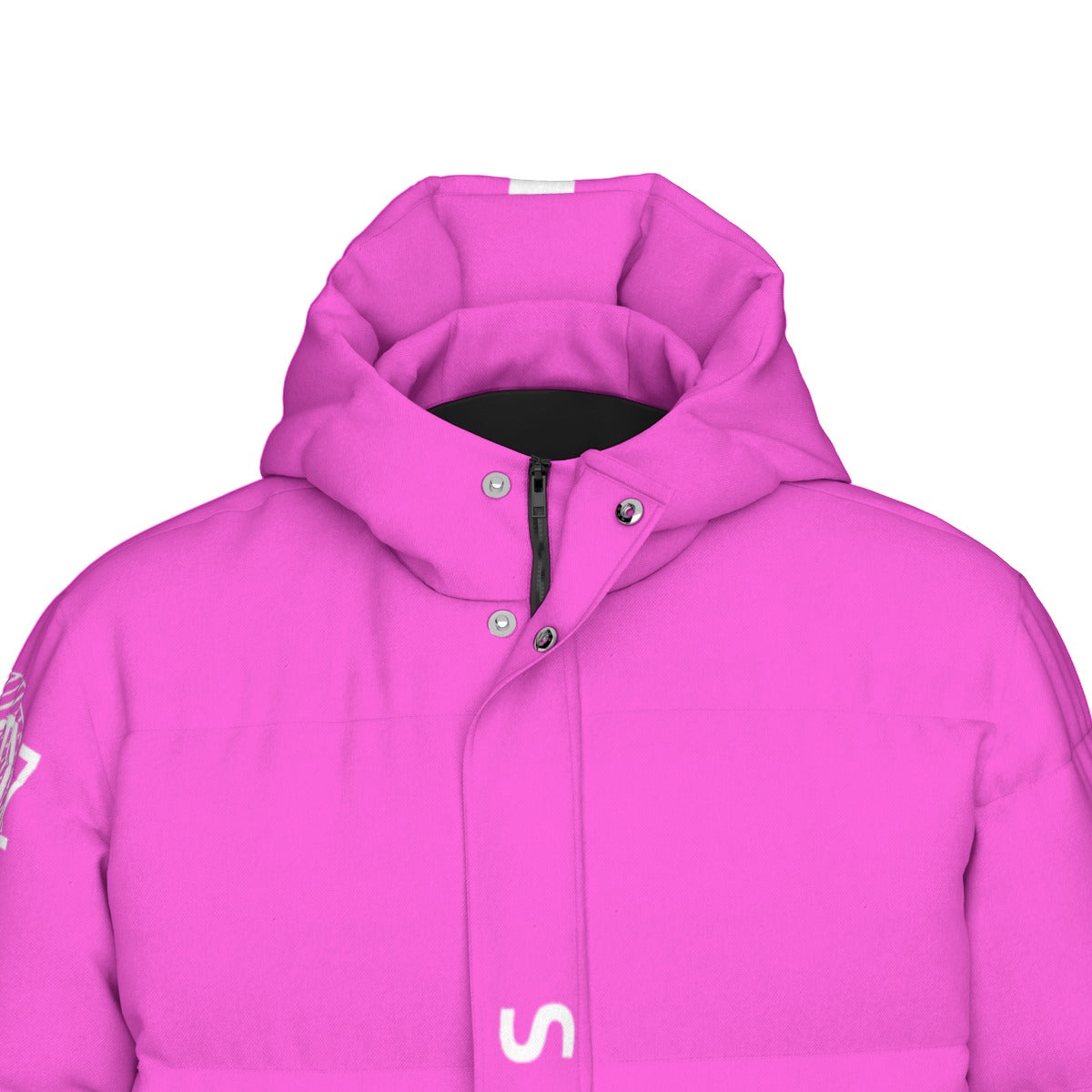 Girl Pow Pink-Up Down Jacket