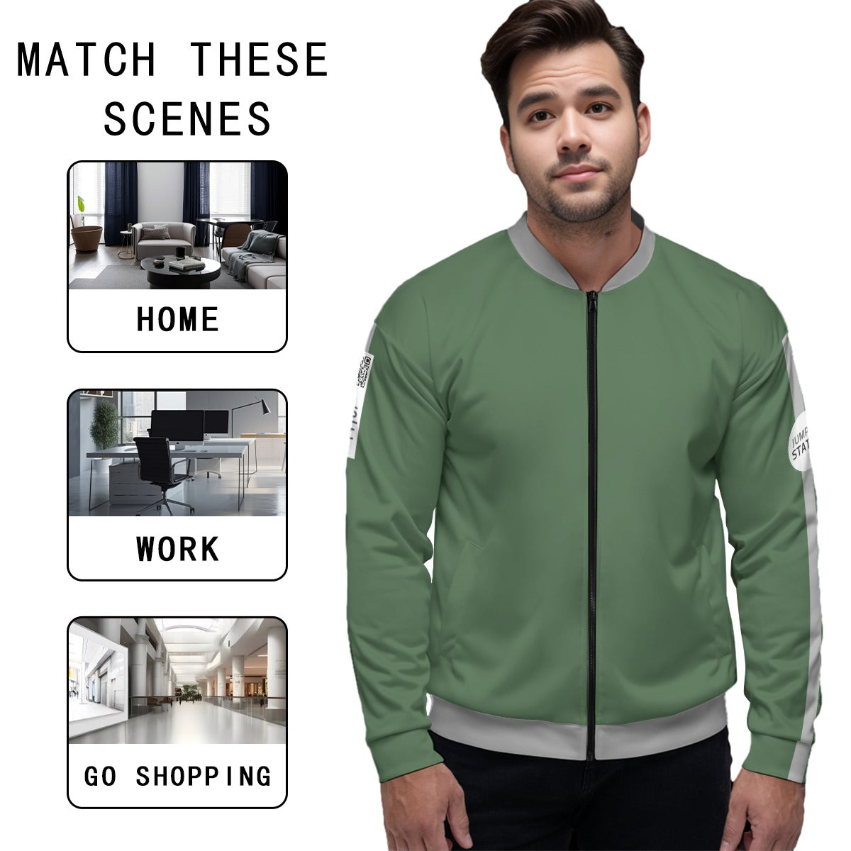 JS(Jumper Scan) Racer Bomber (Milli Green)