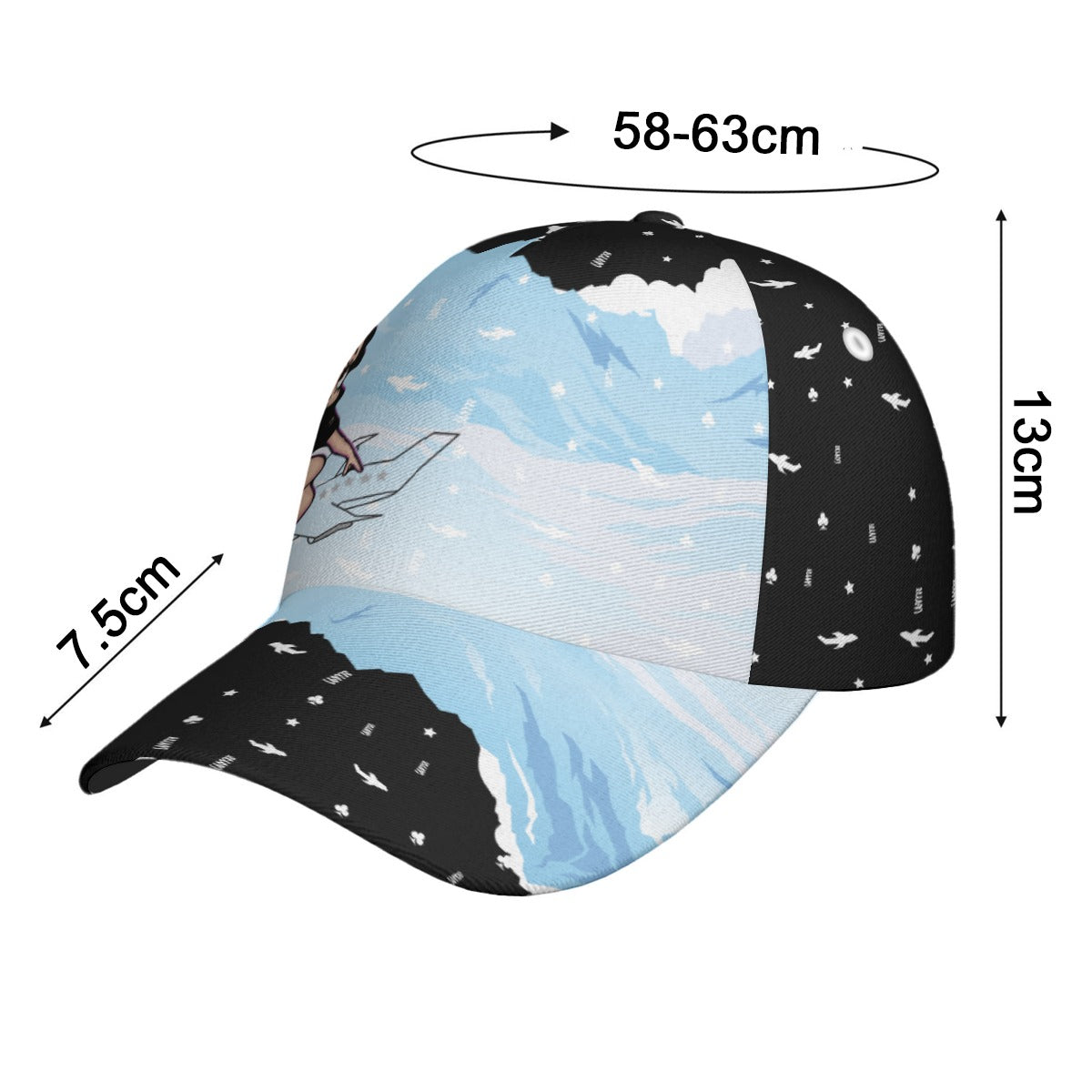 Glacier Black StarFox Hat