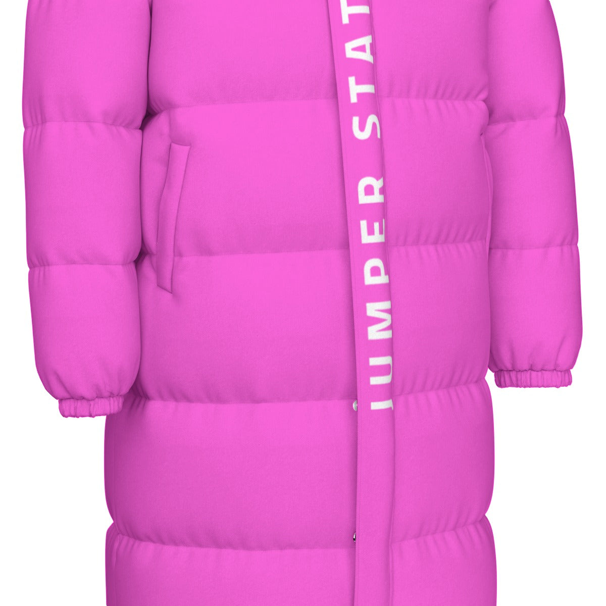 Girl Pow Pink-Up Down Jacket