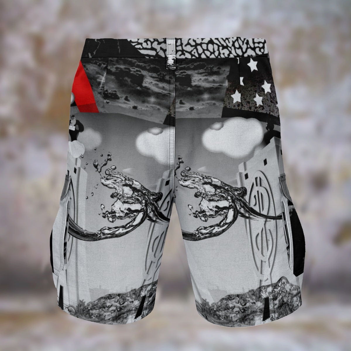 Jumper Status Light Denim All Seasons Travel Cargo shorts