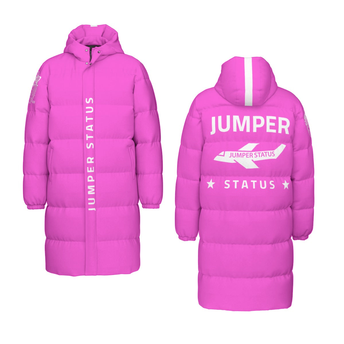 Girl Pow Pink-Up Down Jacket