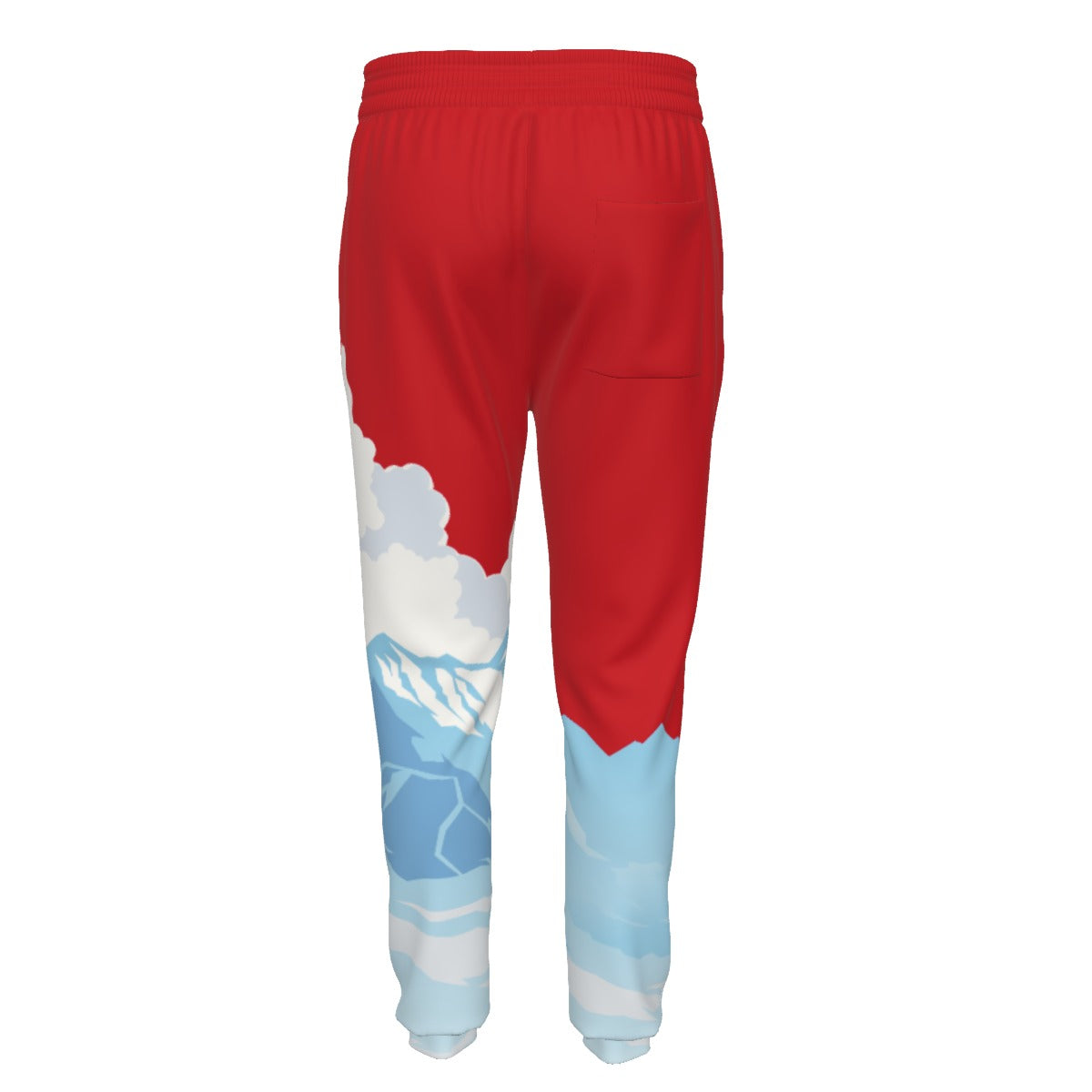 JS#1 SweatJogger Pants - Red Glacier