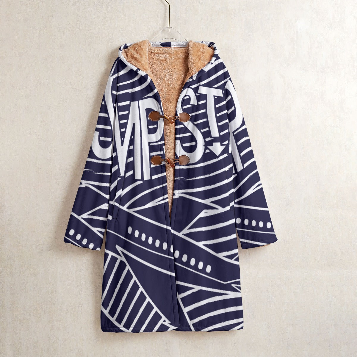 Deep Blue OverSeas WindBreaker Peak Jacket