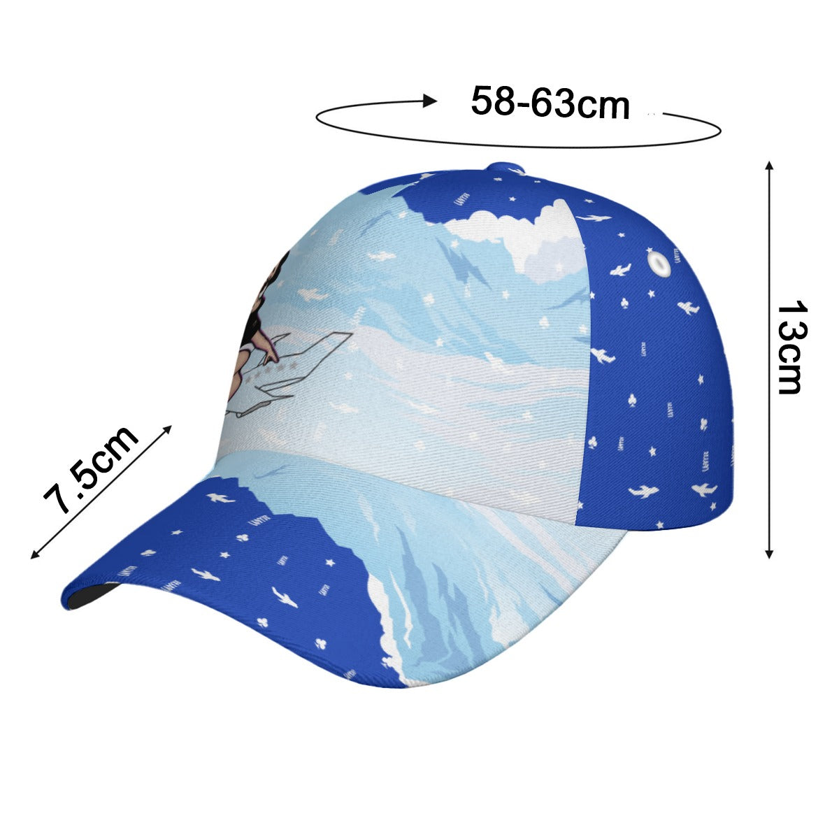 Glacier Royal Blue StarFox Hat