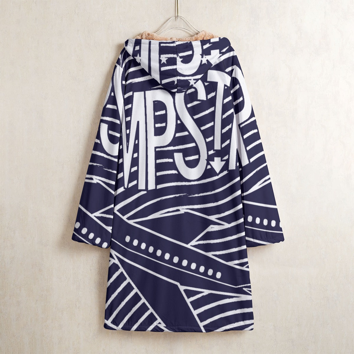 Deep Blue OverSeas WindBreaker Peak Jacket
