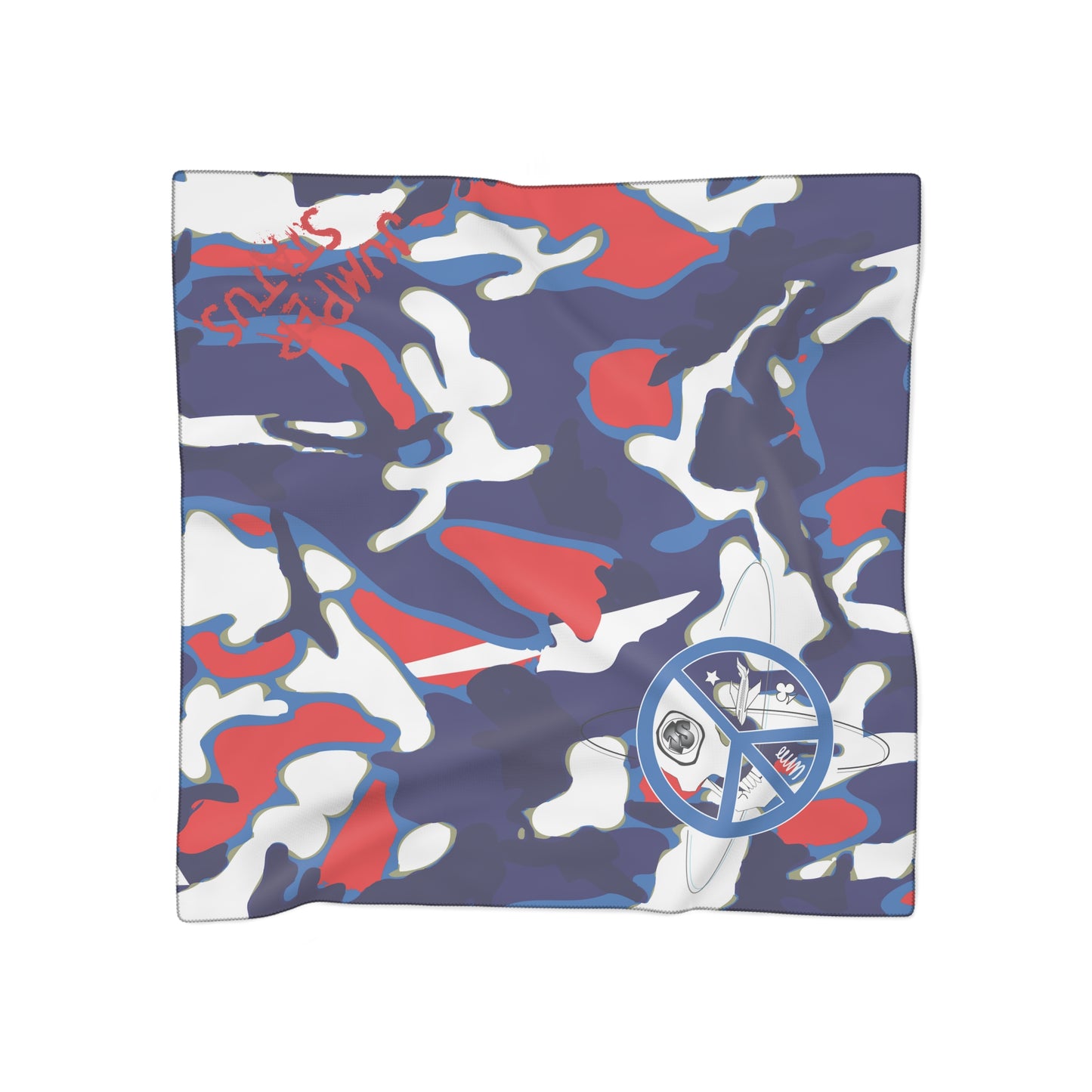 JS - (WAR) / Wavy / Abalone / Rouge - Scarf