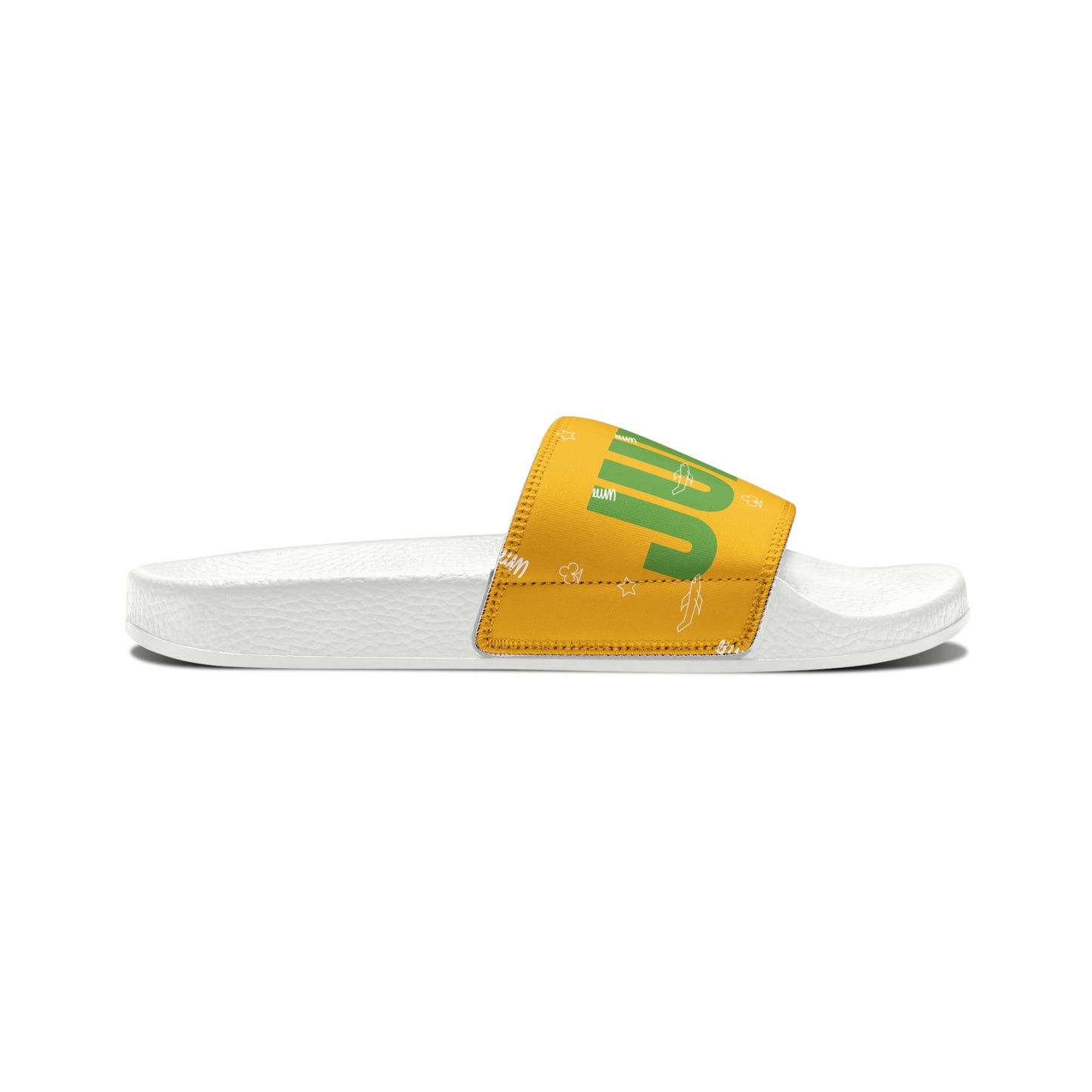 JSJSFC Polly Glide Sandals (Men's Sizing) Lemon-Lime