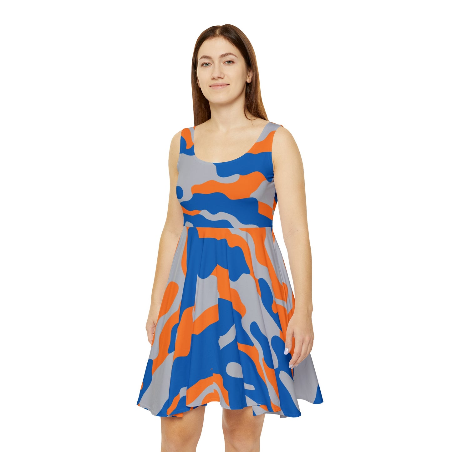 JS - New York, New York Skater Dress - Ammo