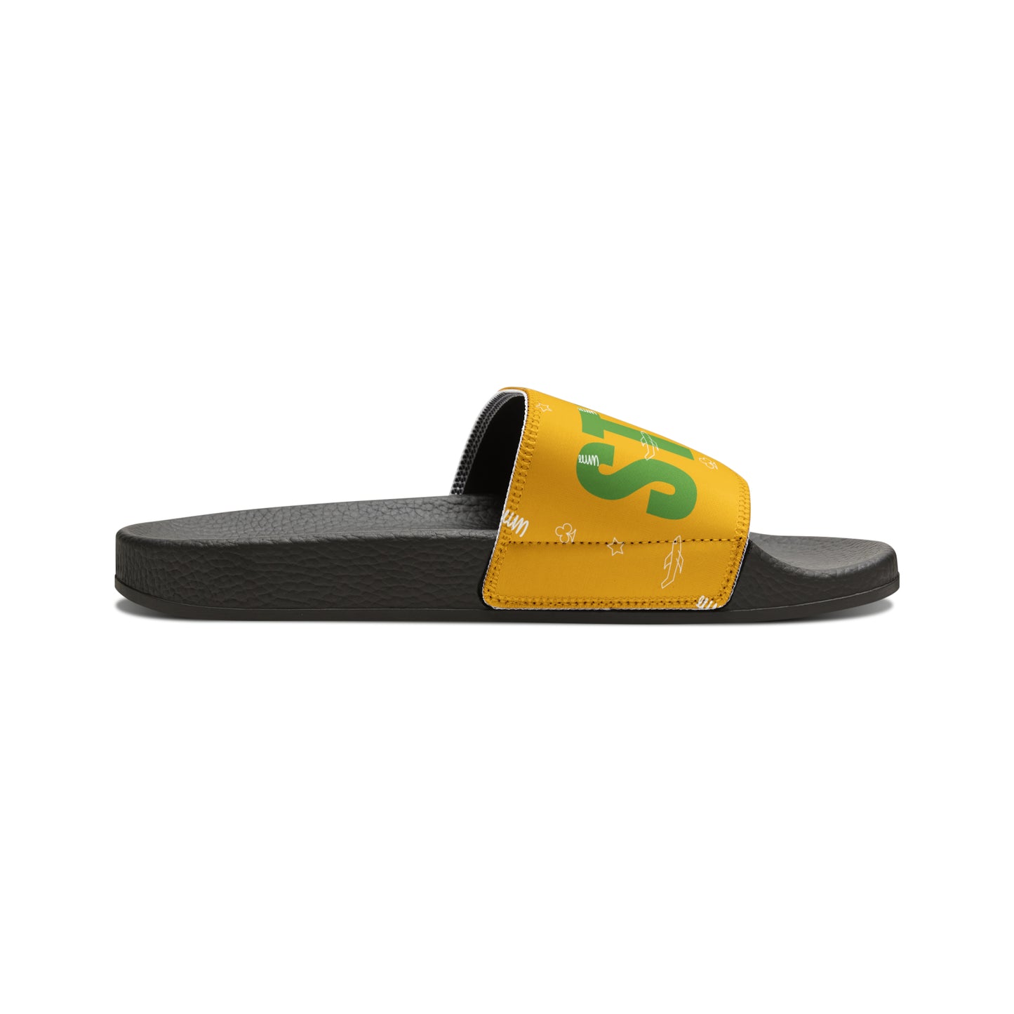 JSJSFC Polly Glide Sandals (Men's Sizing) Lemon-Lime