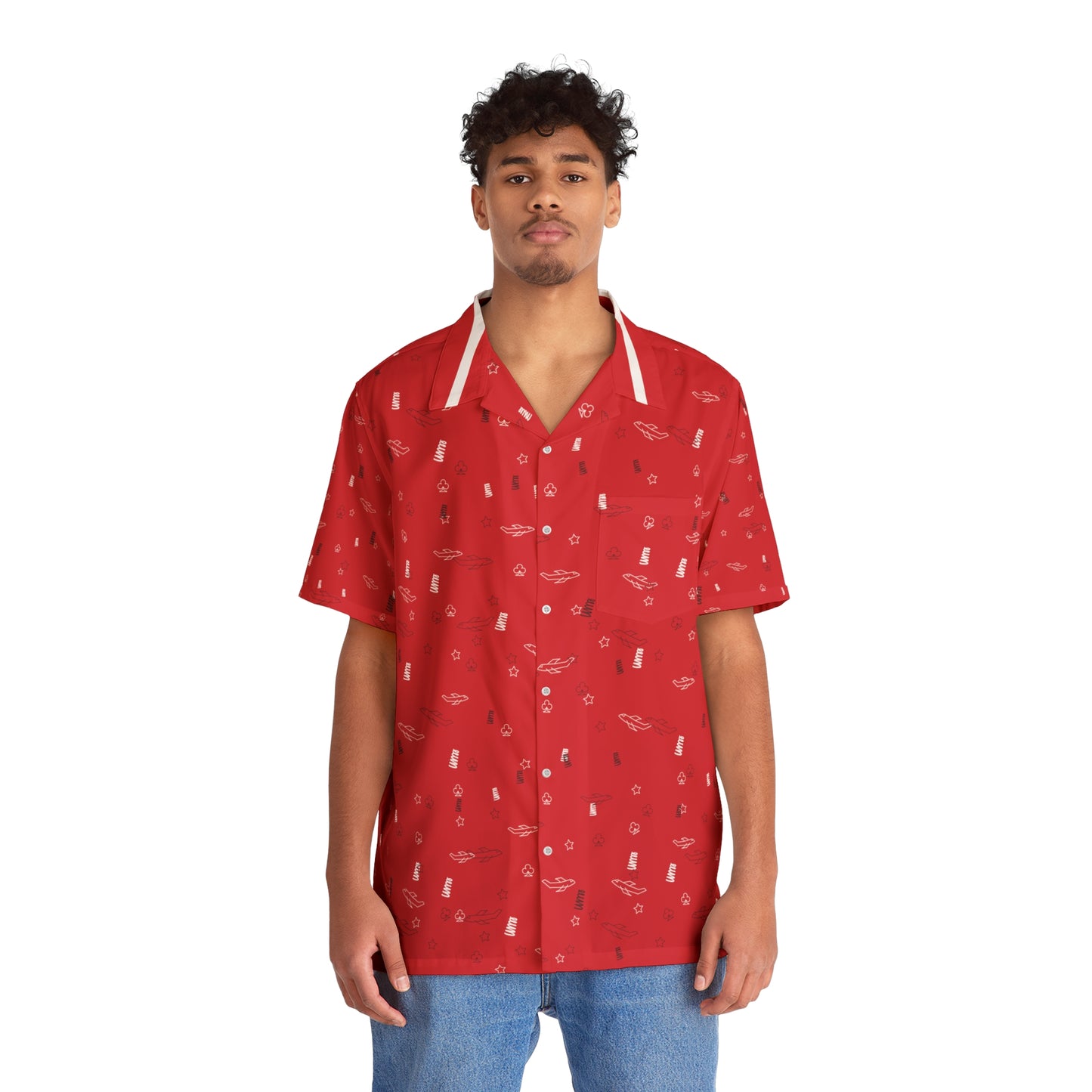 JSJSFC - Men's Hawaiian Shirt (Peppa Sauce)