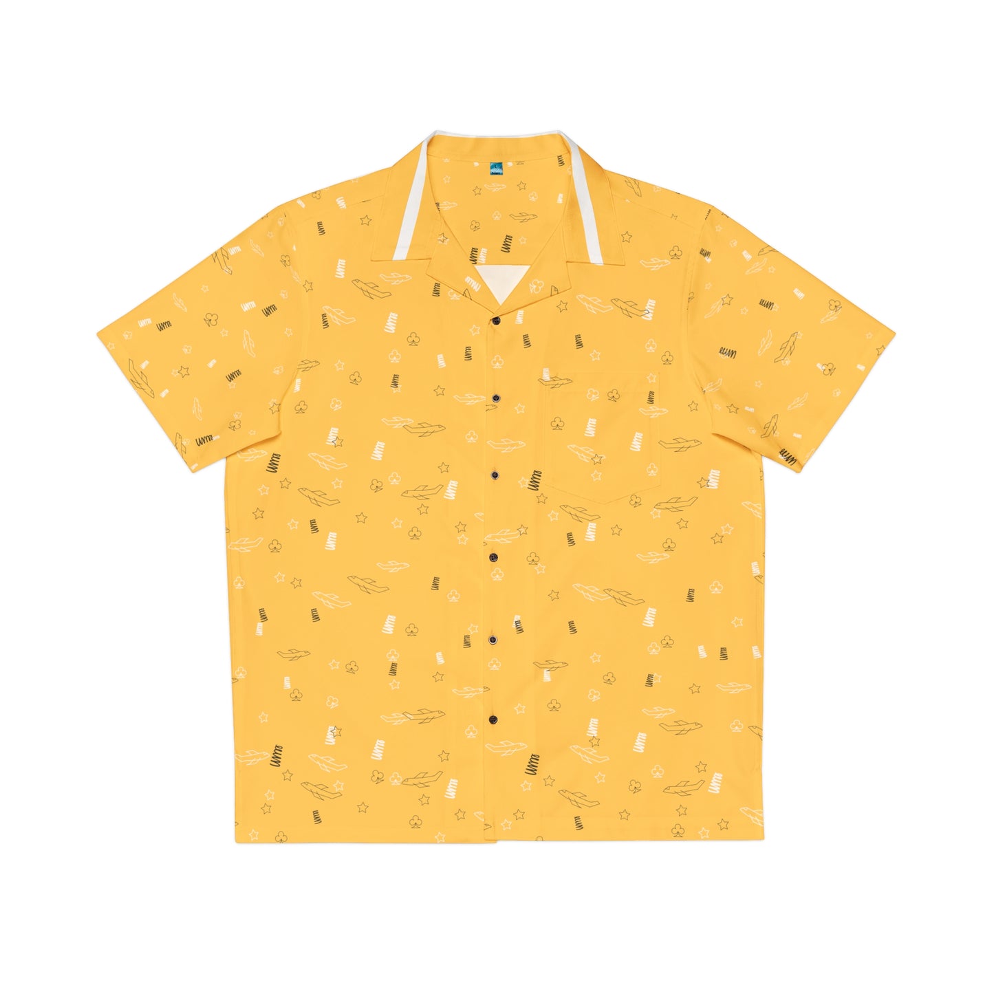 JSJSFC - Men's Hawaiian Shirt (Yellow Ogre)