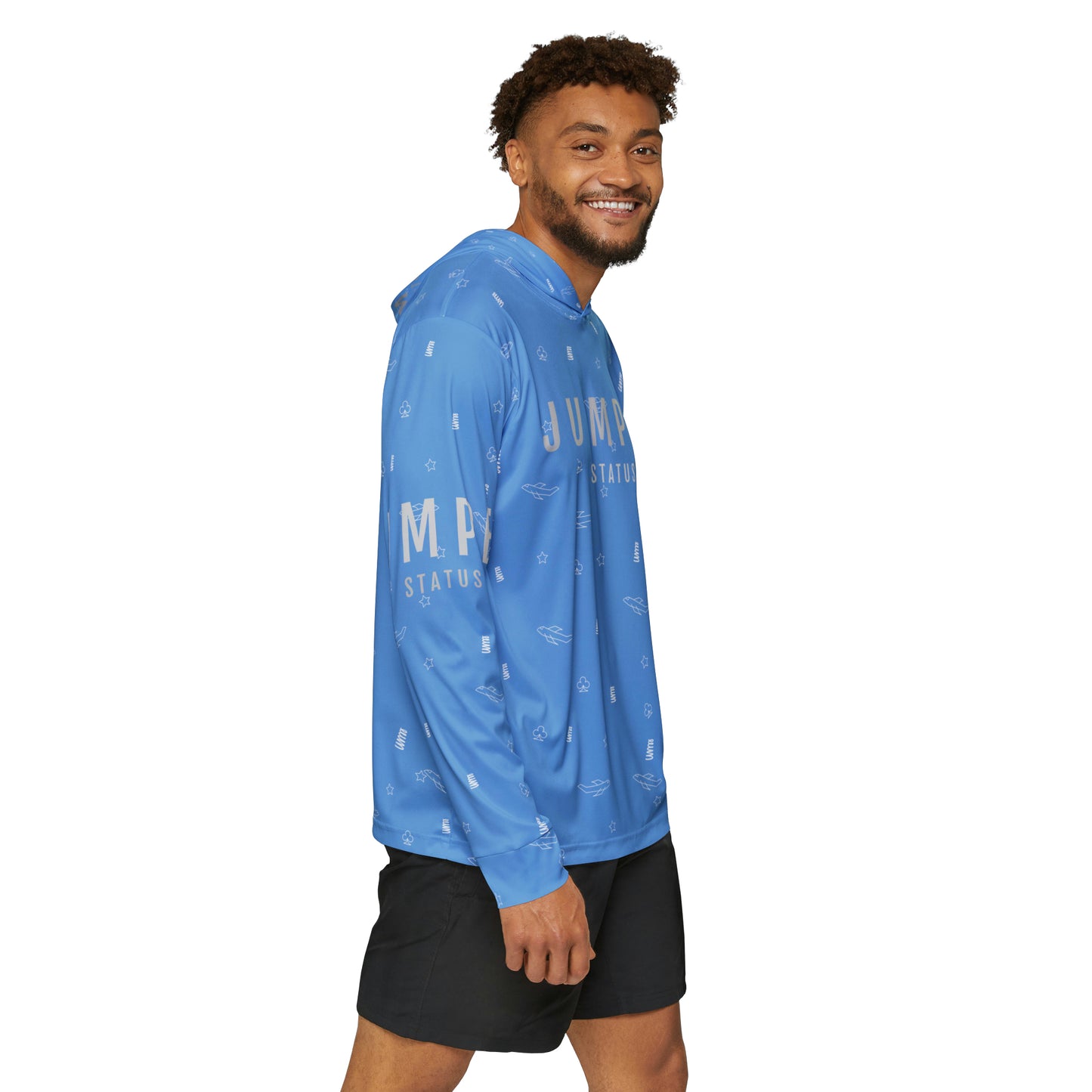 Status x 44 Warmup Hoodie (Cerulean)