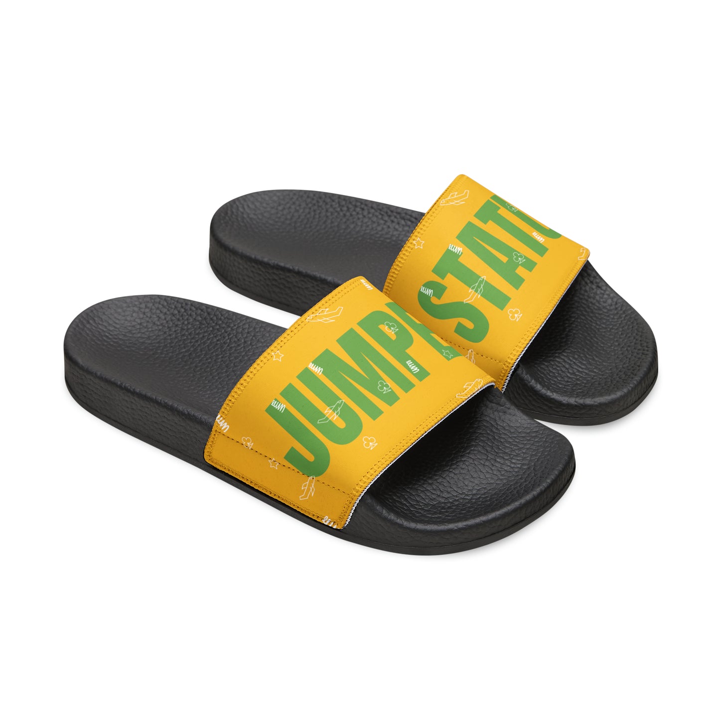 JSJSFC Polly Glide Sandals (Men's Sizing) Lemon-Lime