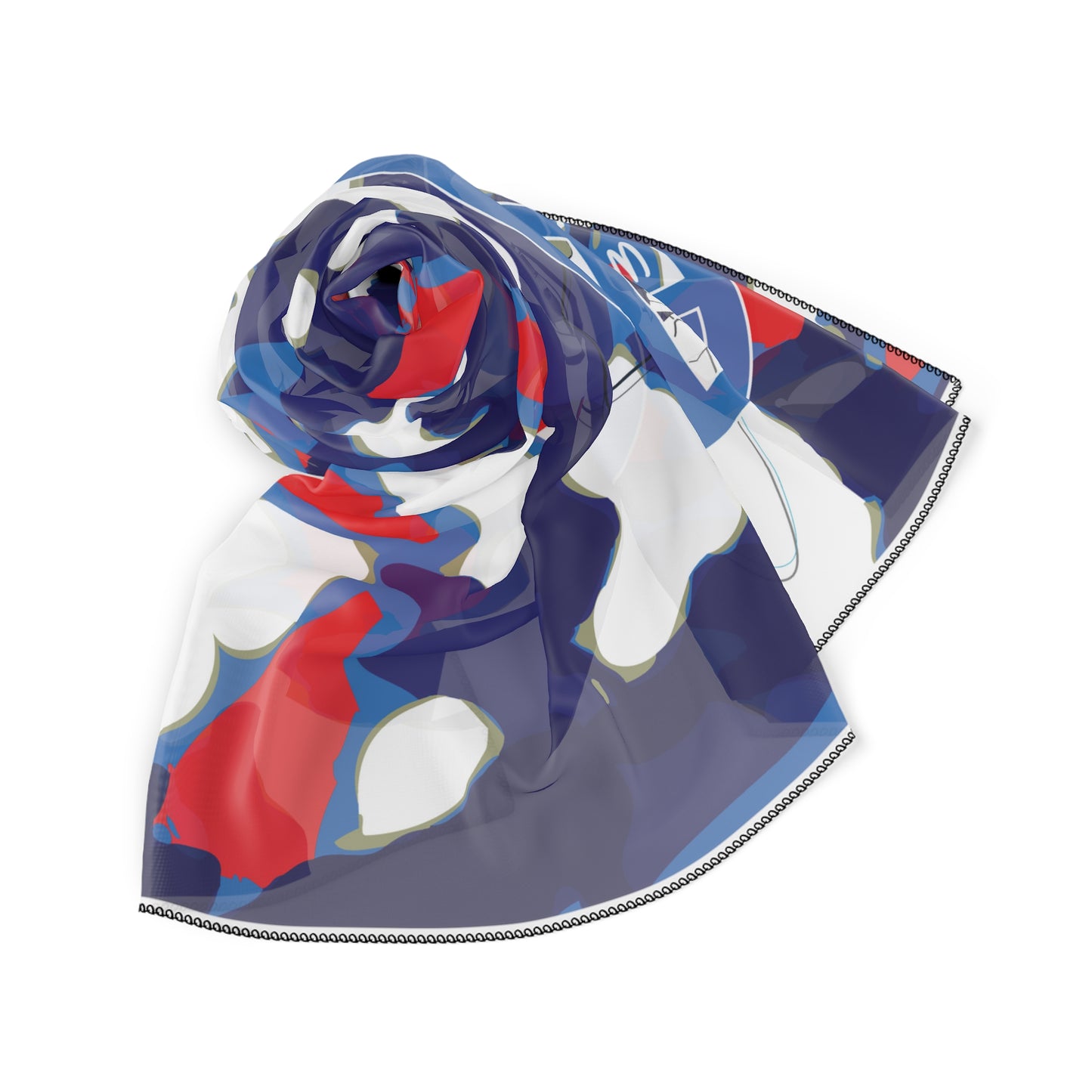 JS - (WAR) / Wavy / Abalone / Rouge - Scarf