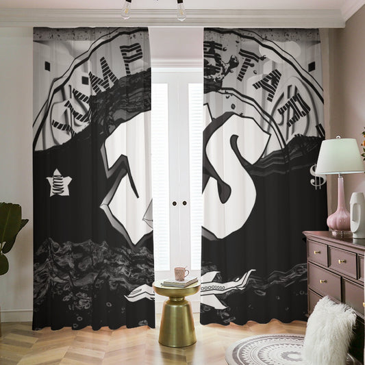 Blackout Curtains with Hooks | 265(gsm)