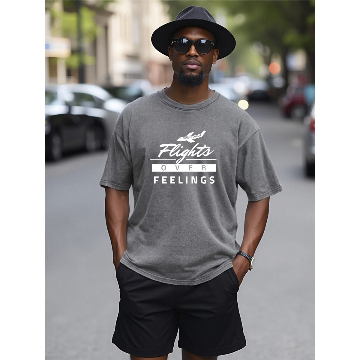 JS Heavyweight Flex & Flights Tee