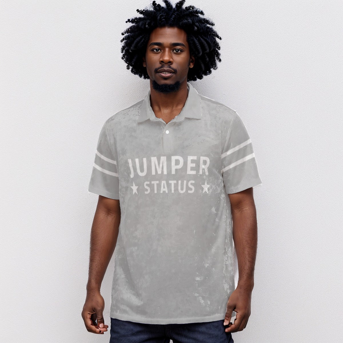 JS - Velvet Clouds- Jumper on the Taxiway (Gray)