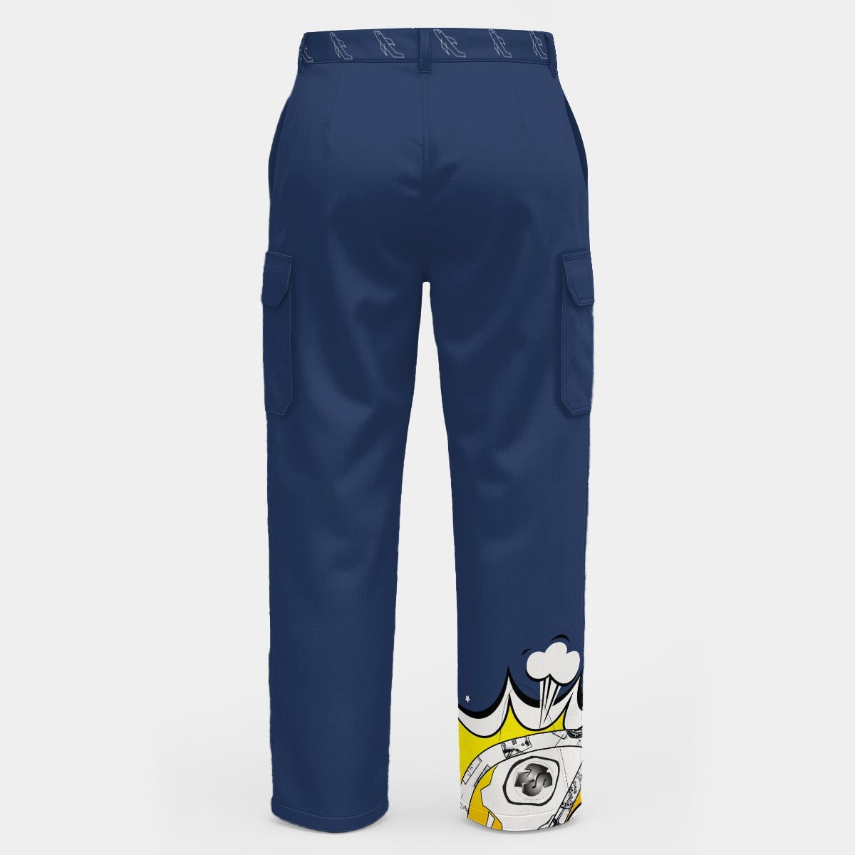 Jumper Jet Comic Cargo Casual Travel Pants
