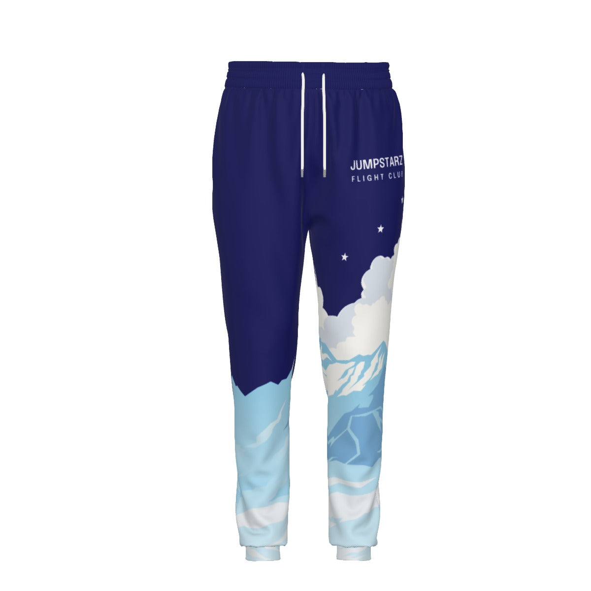 JS#1 Jogger Sweat Pants- Glacier Wavy Blue