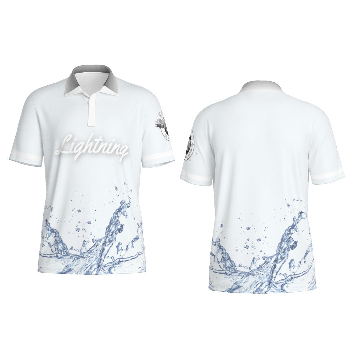 JS Splash Above Water Lightning Polo Tennis Shirts (Tsunami) Limited Edition