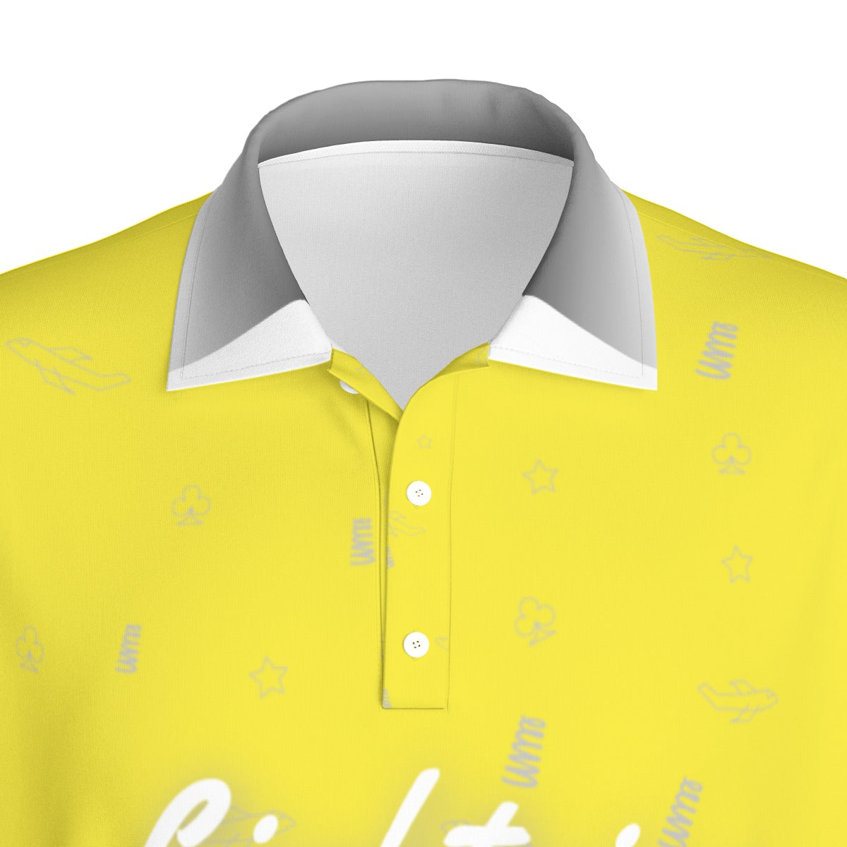 Js Lime Time Men's Polo Collar Jersey