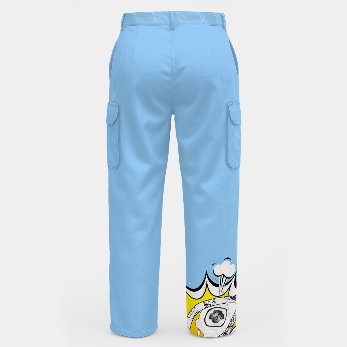 Jumper Jet Comic Cargo Casual Travel Pants