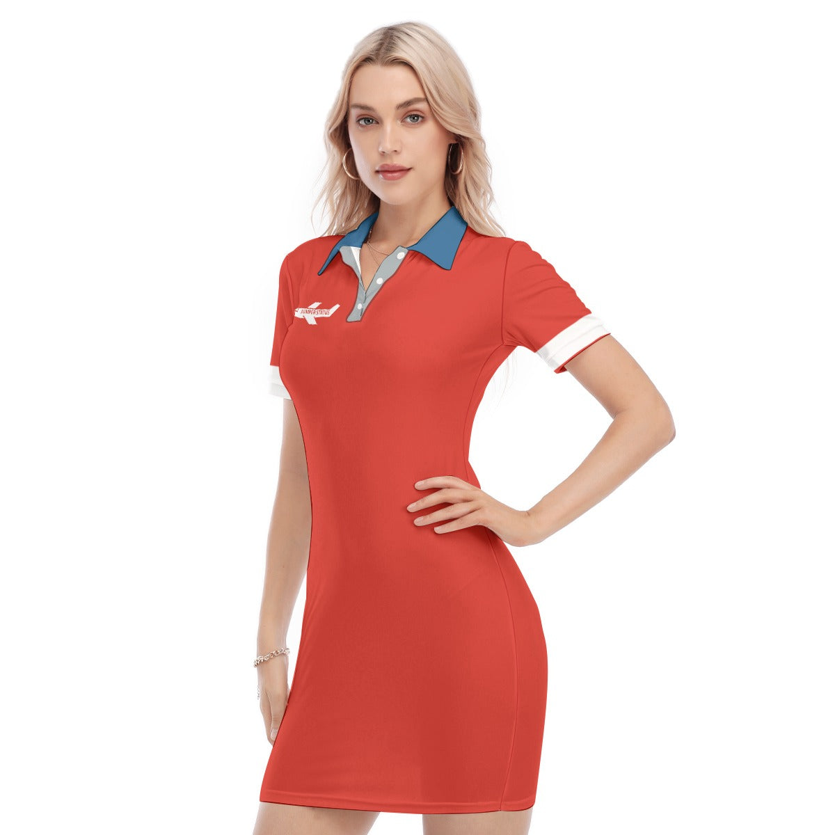 Polo Star Status Collar Dress