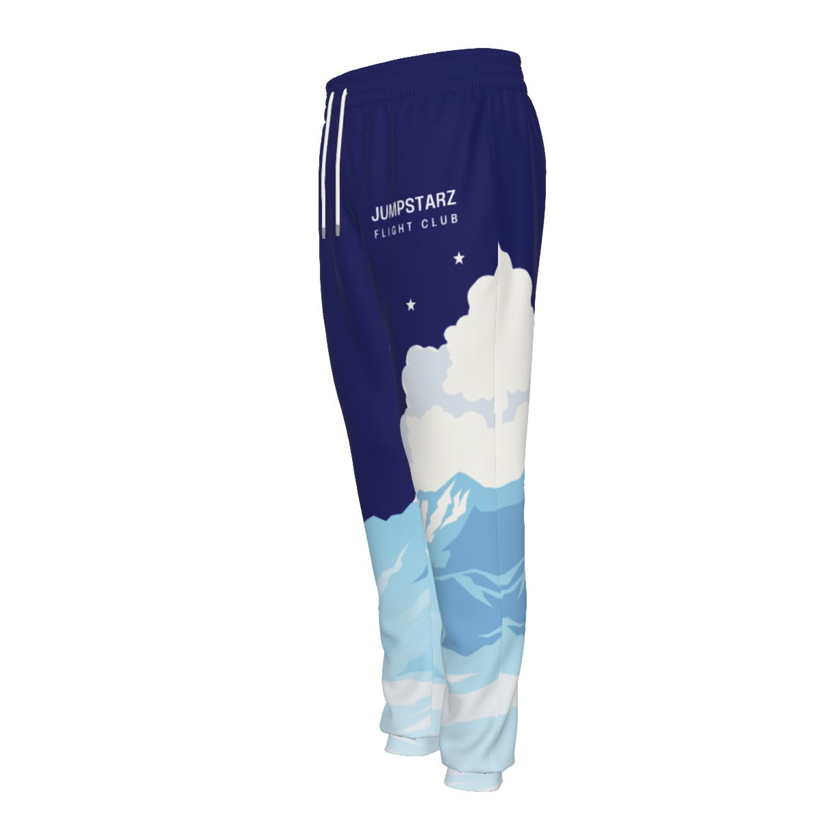 JS#1 Jogger Sweat Pants- Glacier Wavy Blue