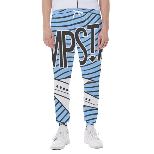 Jumptarz Smooth Landing Sweatpants (Baby Blue)