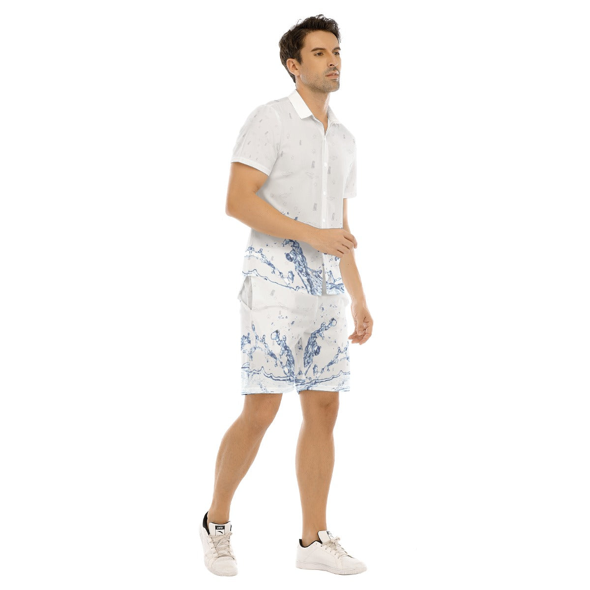JS Splash Above Water Short Sleeve Shirt Set