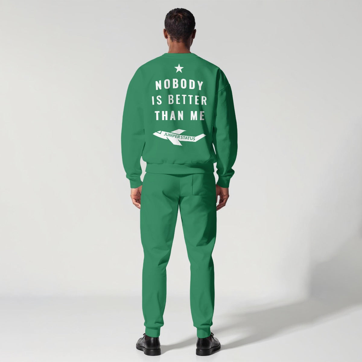 JS - Sky Mariner Sweat Set - Money Green