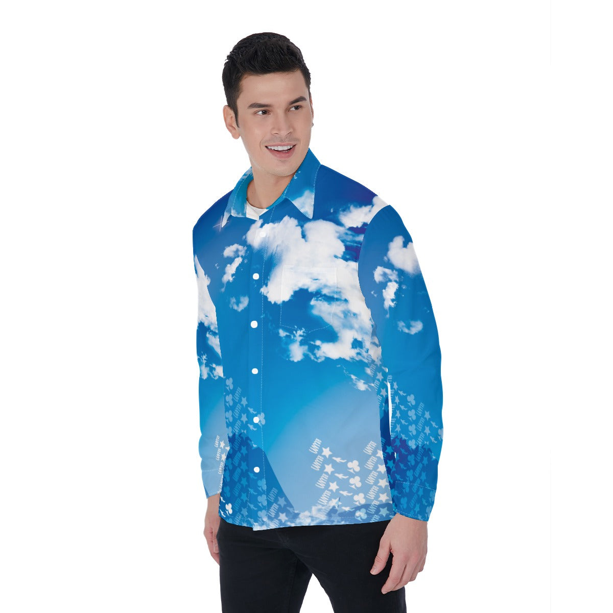 JS Long Sleeve Light Shirt-Sky'$ The Limit