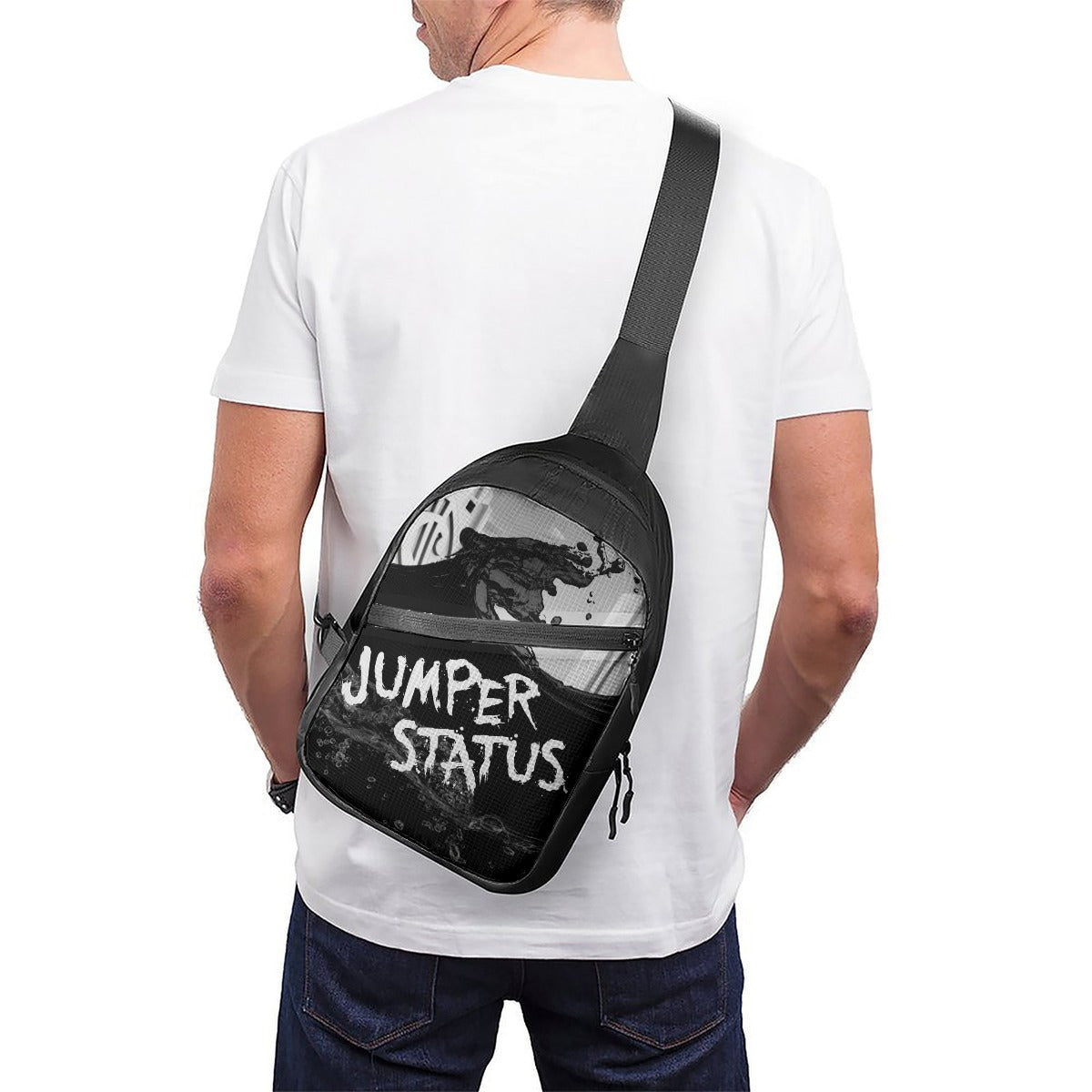Jumper Status Folding Chest Bag/Pouch-SplashStarz