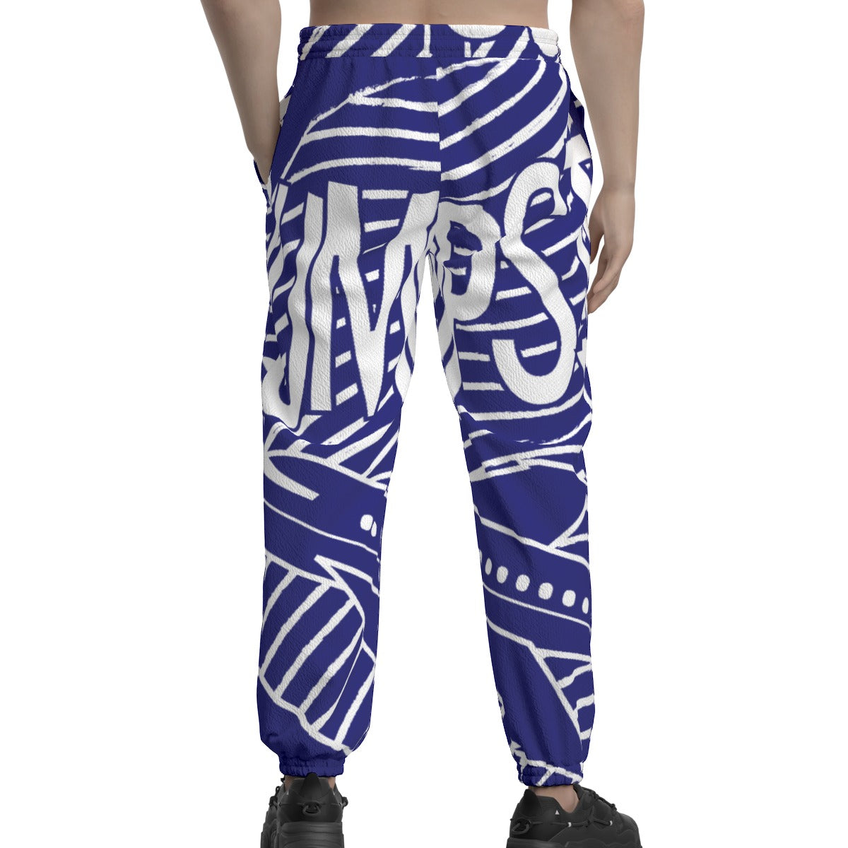 JumpStar Status Texture Casual Pants Joggers(Wavy)