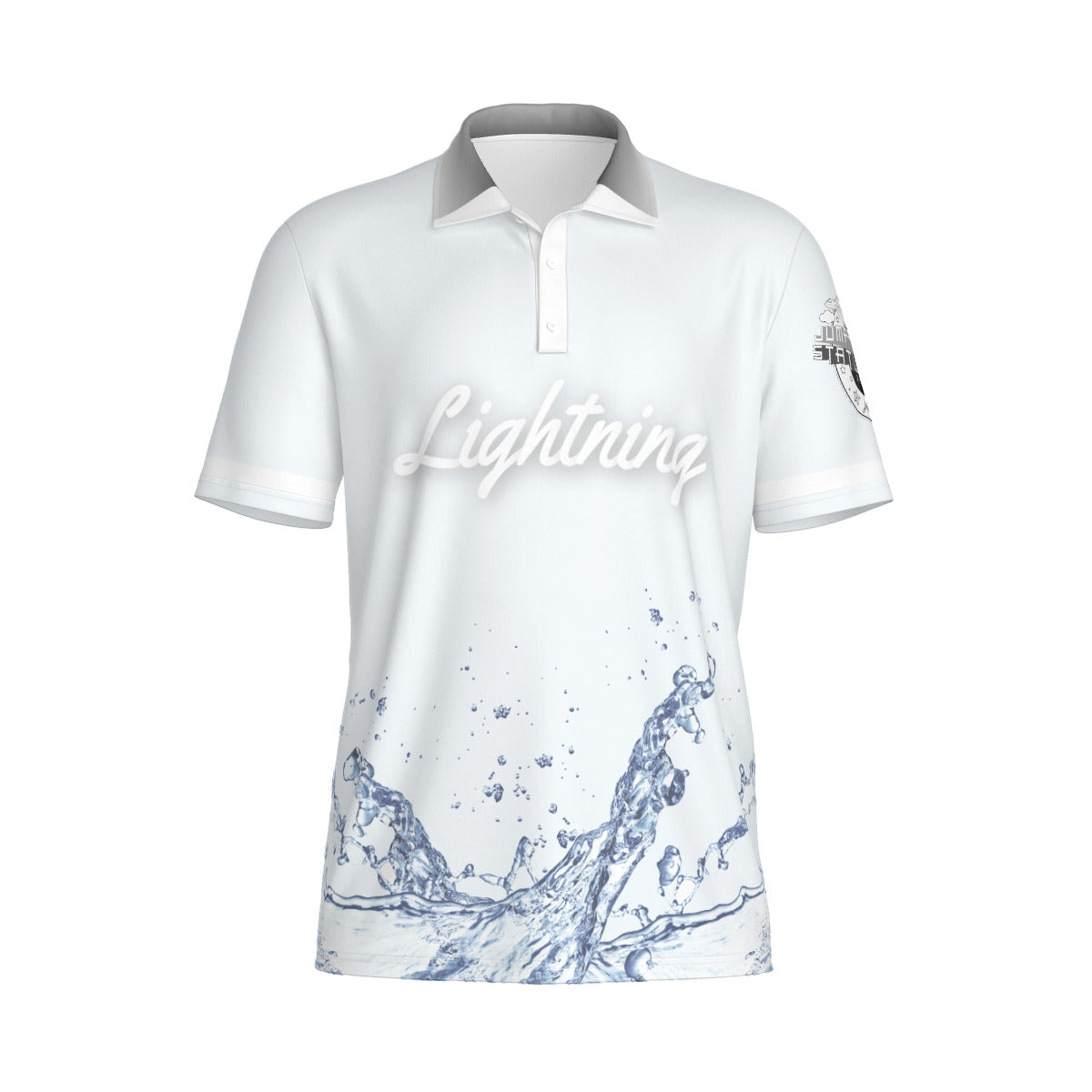 JS Splash Above Water Lightning Polo Tennis Shirts (Tsunami) Limited Edition