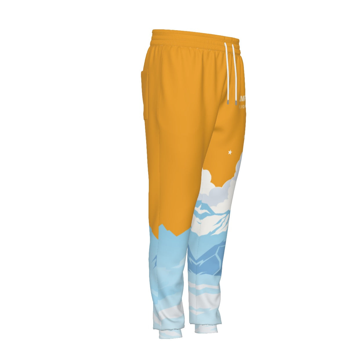 JSFC SweatPants Global Glacier Blue/Orange