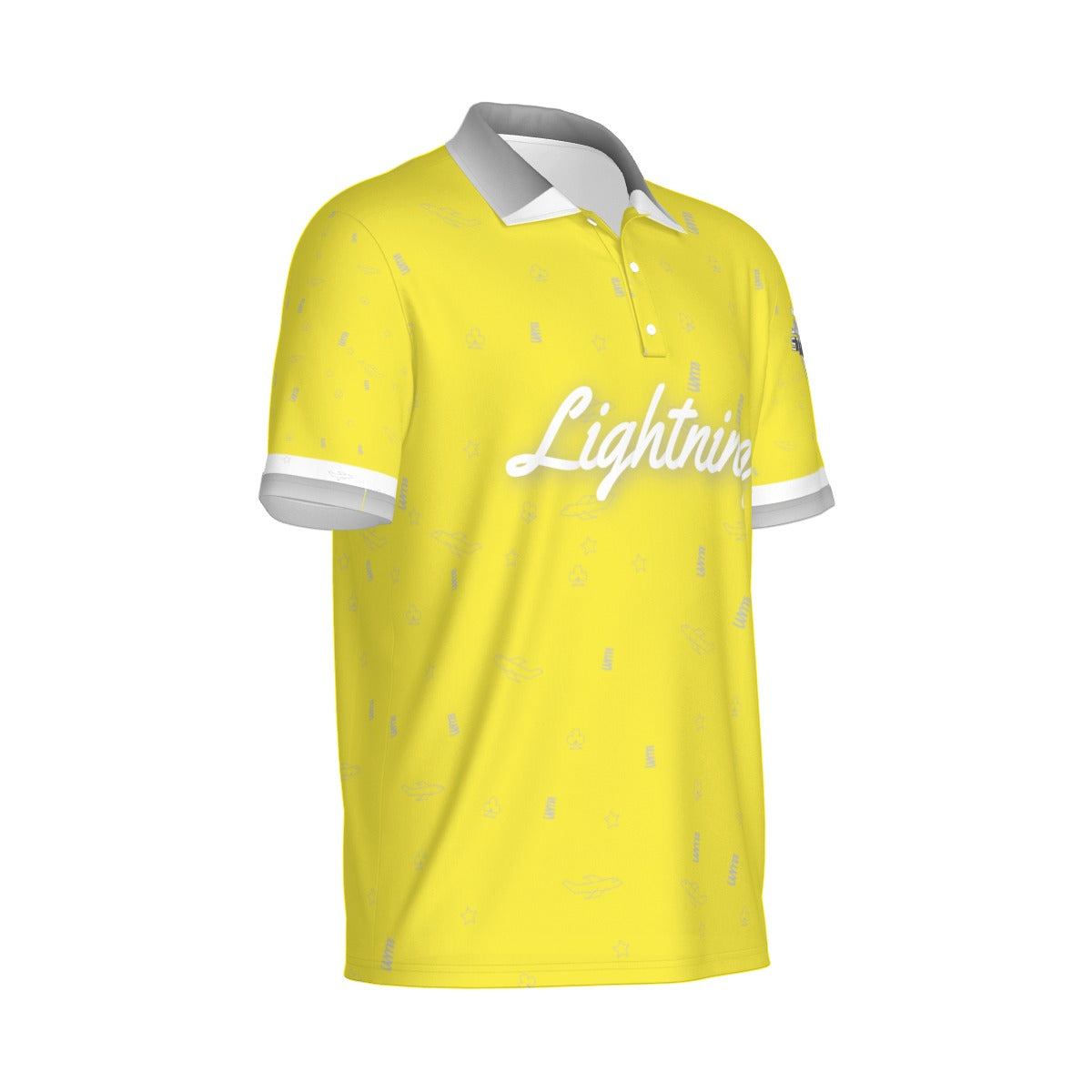 Js Lime Time Men's Polo Collar Jersey