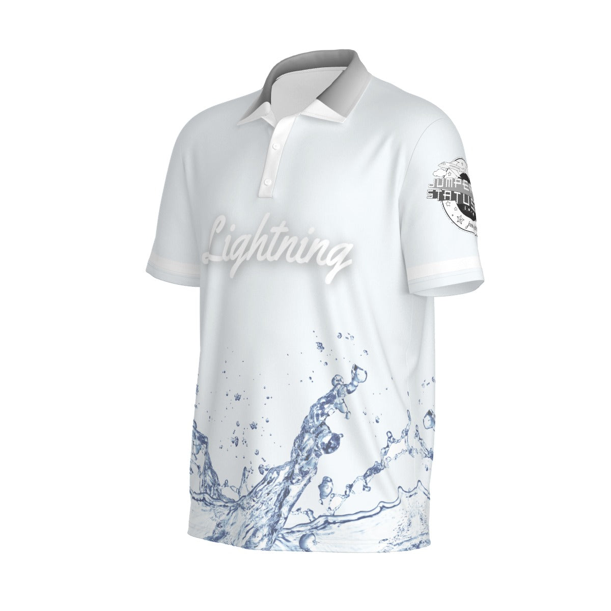 JS Splash Above Water Lightning Polo Tennis Shirts (Tsunami) Limited Edition