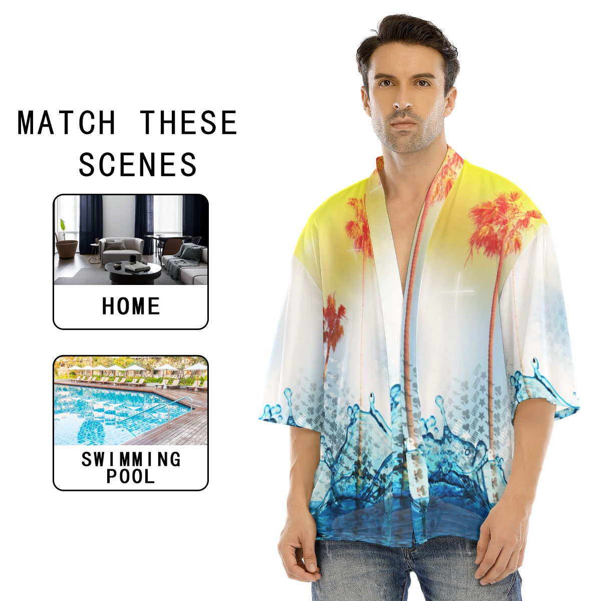 JS Sunny Above the Water Light Coat- Miami