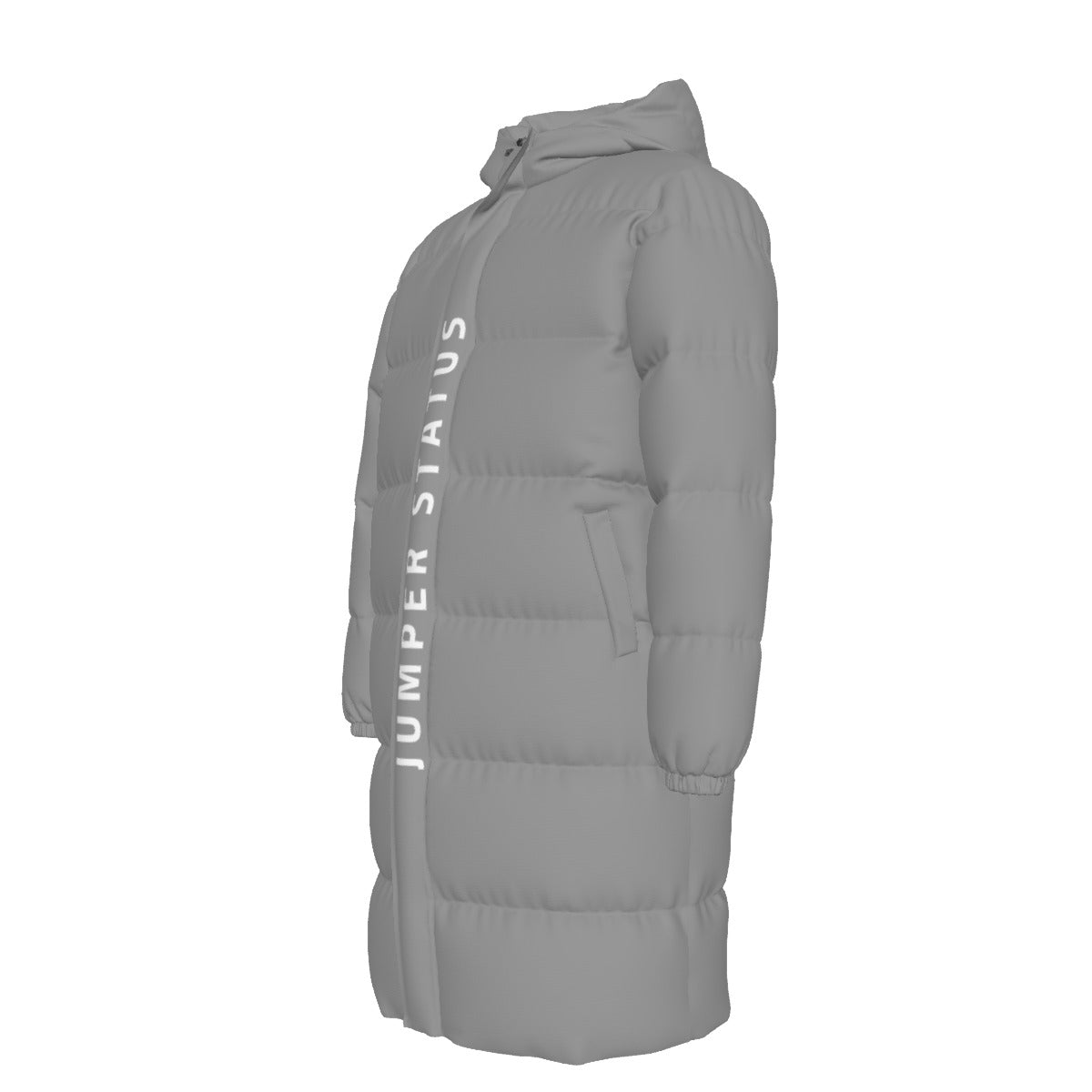 Silver Grey Landing- Up Down Jacket