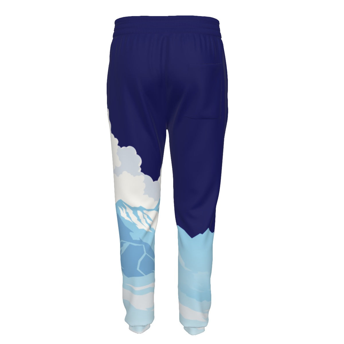 JS#1 Jogger Sweat Pants- Glacier Wavy Blue