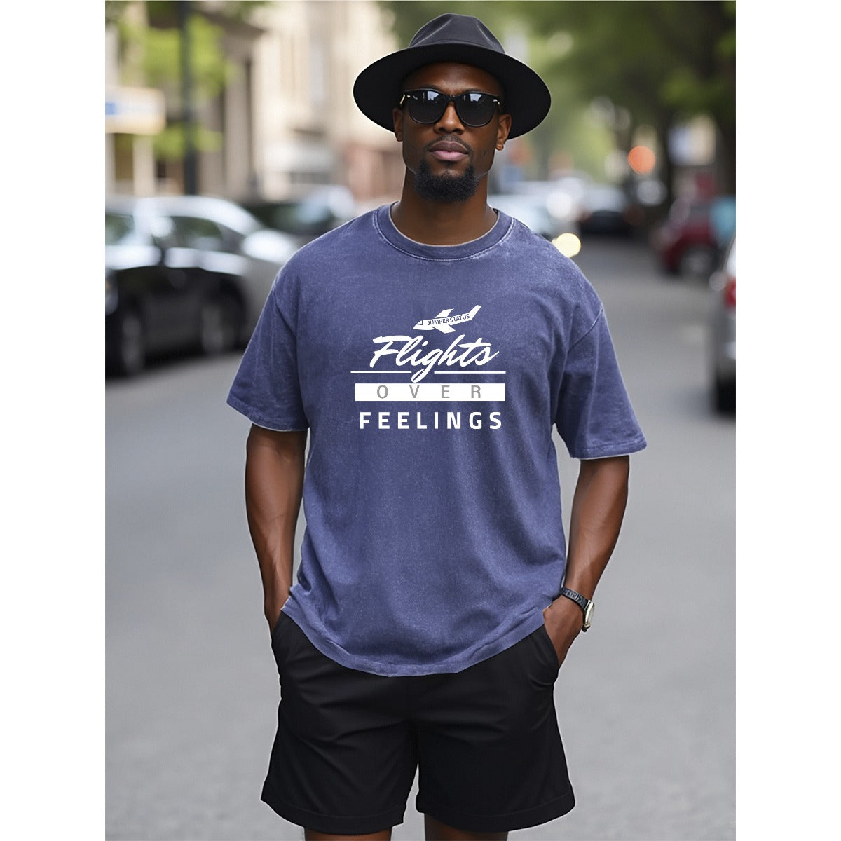 JS Heavyweight Flex & Flights Tee