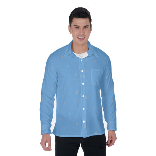 JS Long Sleeve Light Shirt-(Light Above Water)