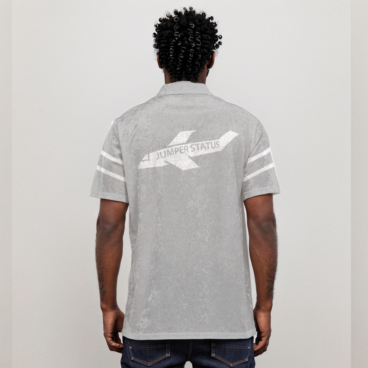 JS - Velvet Clouds- Jumper on the Taxiway (Gray)