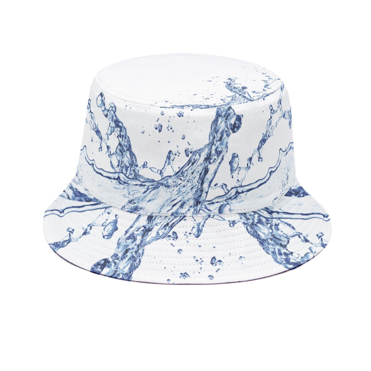 Splash Above Water White Bucket Hat