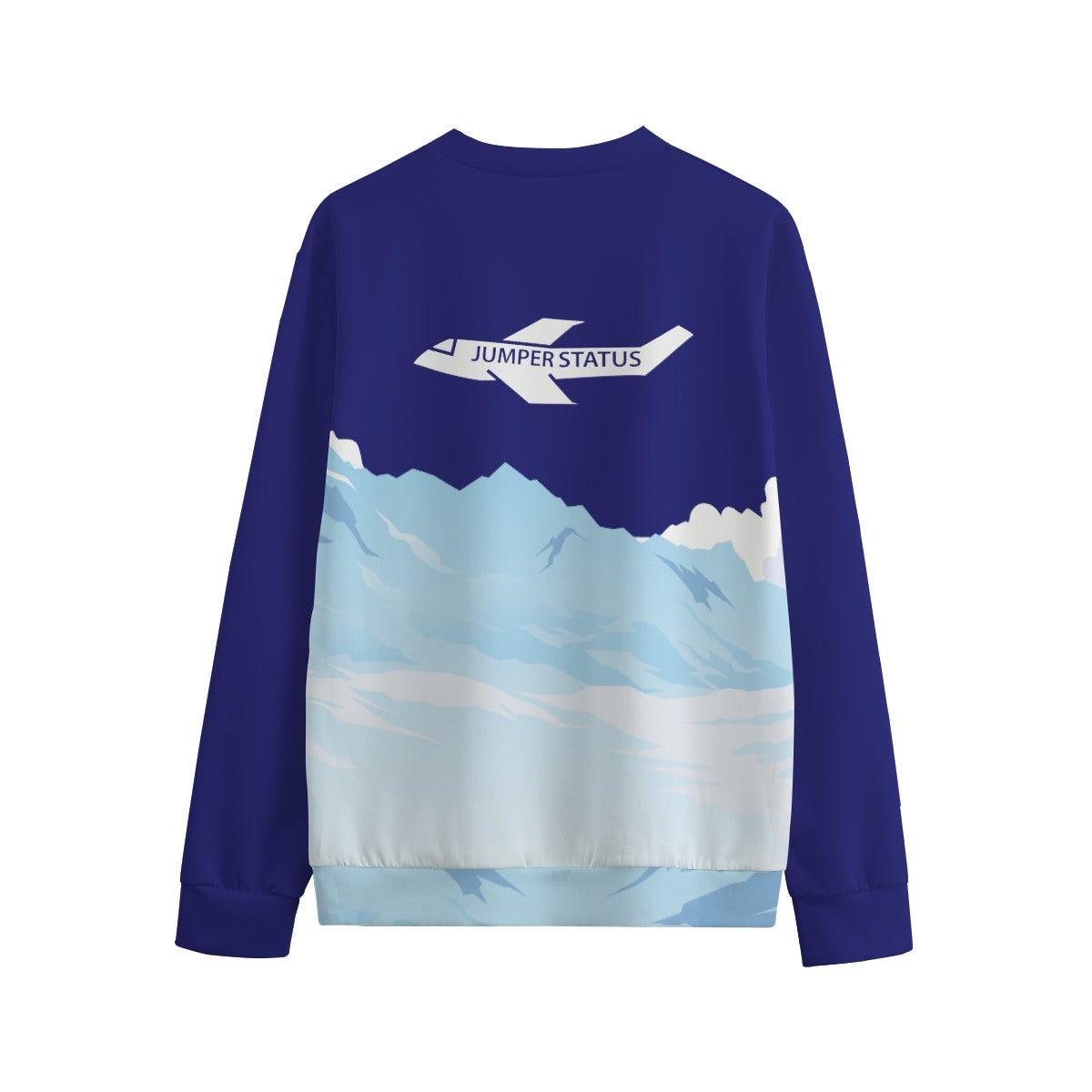 JS#1 Sweater - Glacier Wavy Blue