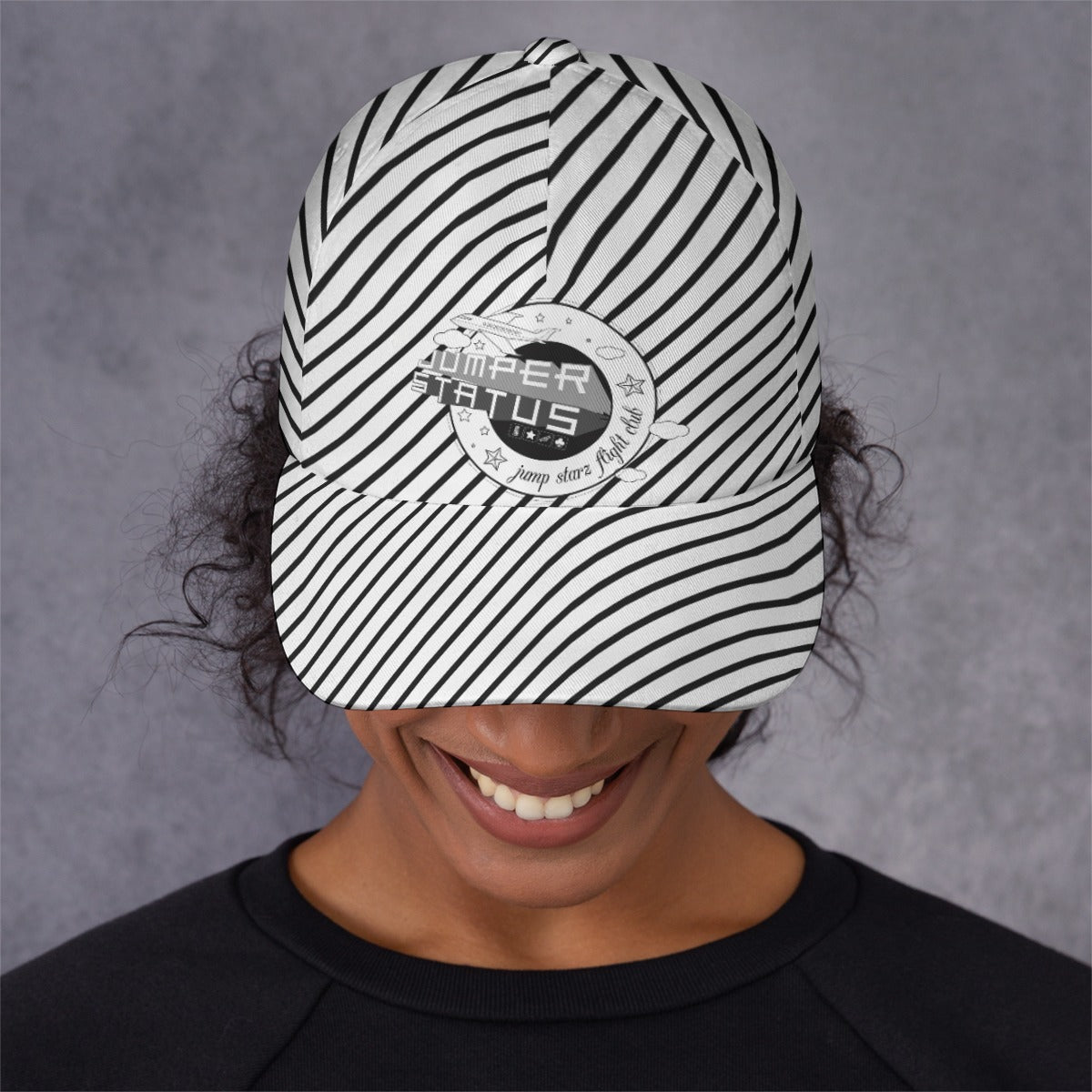 Jumper Cap - (Zebra)