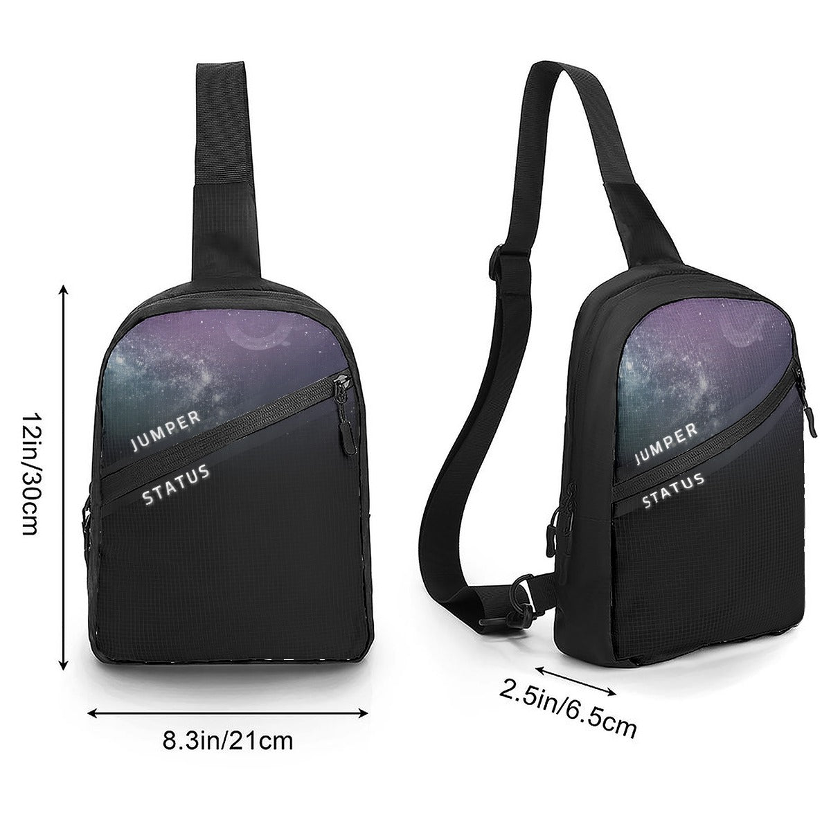 Jumper Status Folding Chest Bag/Pouch(Galaxy)