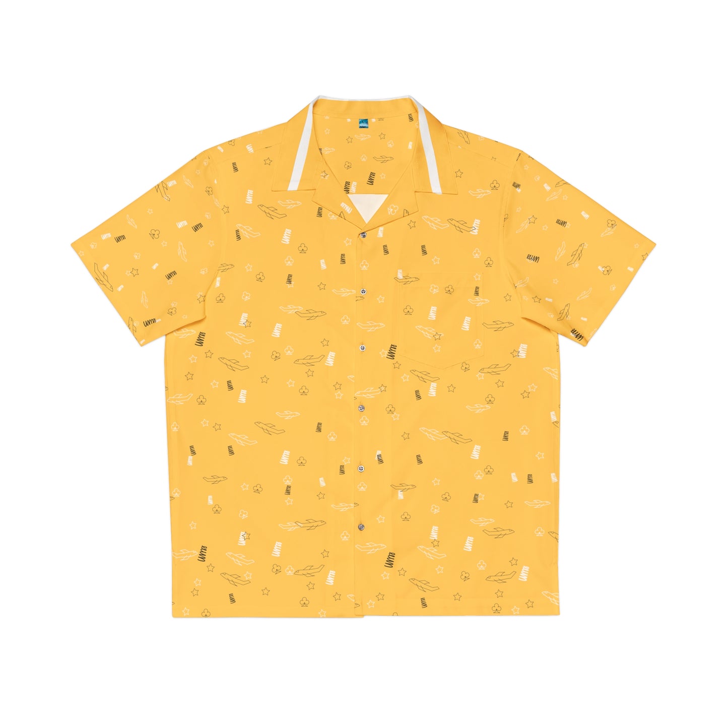 JSJSFC - Men's Hawaiian Shirt (Yellow Ogre)